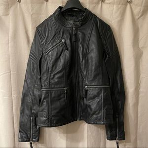 NWOT HIDES Modern Lamb Leather Jacket